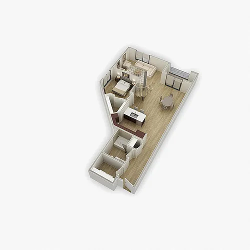 Floor plan B22 - PH
