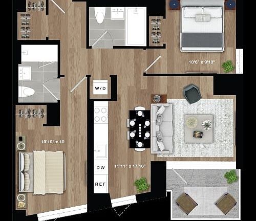 2nd image of 123 Linden Blvd APT 16H