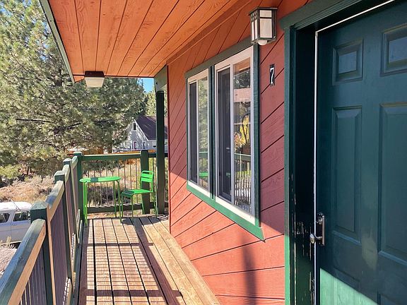 Sunny private deck