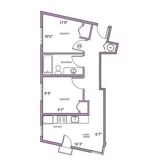 Floor plan Type D