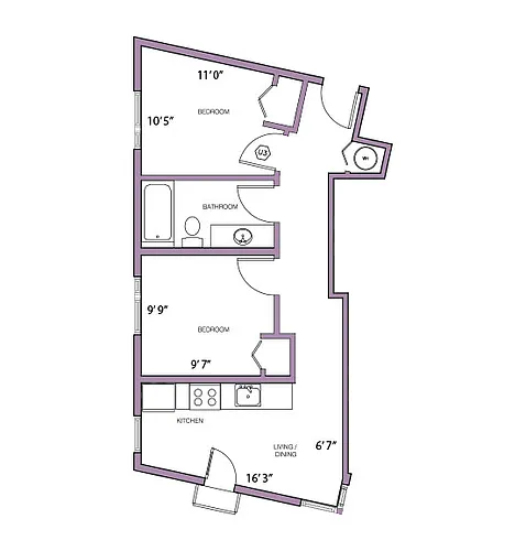 Floor plan Type D