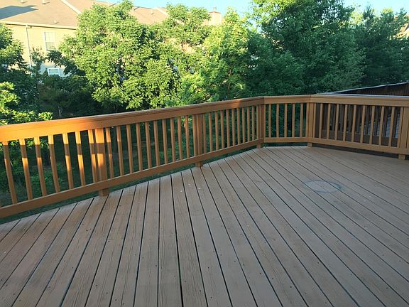 Oversized deck