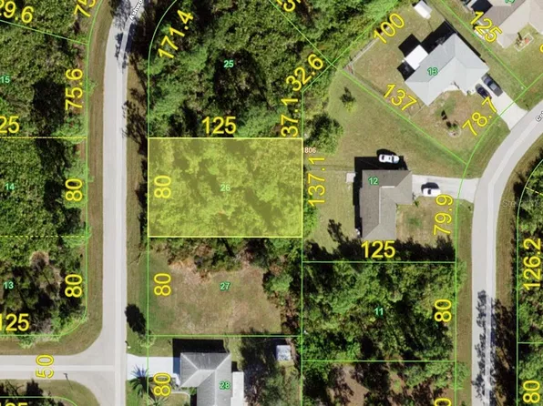 5432 ASHWOOD ROAD LOT 26, PORT CHARLOTTE, FL 33981
