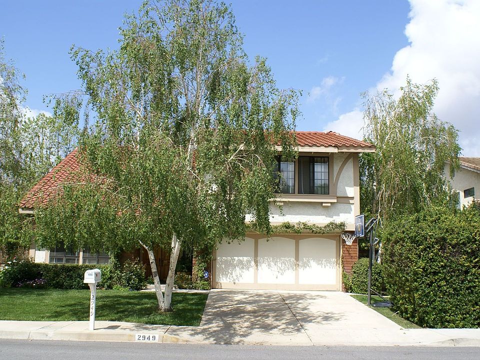 front of the house