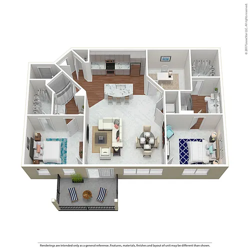 Floor plan The Bay Breeze