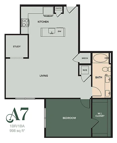 Floor plan A7