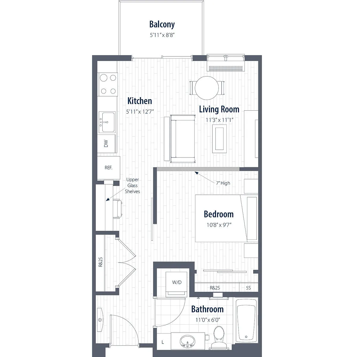 Floor plan Roseau