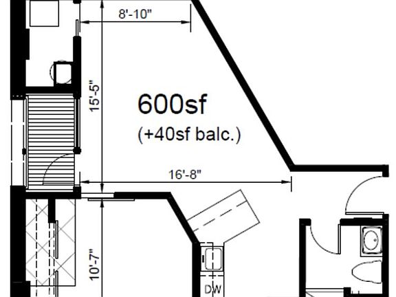 3rd image of 16 N Vine St APT 209