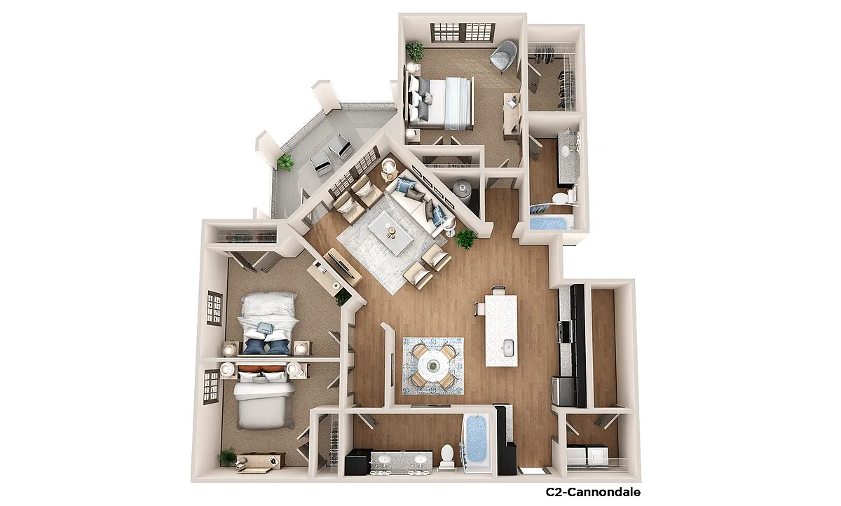 Floor plan Cannondale