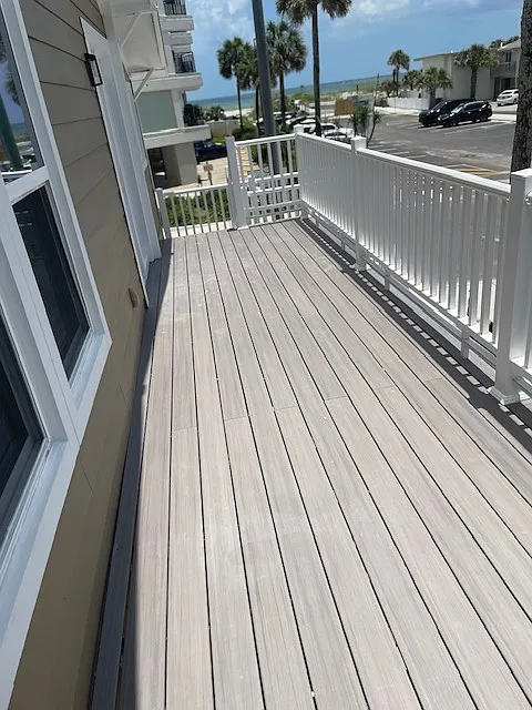 Large Private Deck with Ocean View!