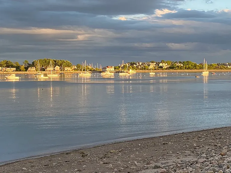 The Harbor at Sunset