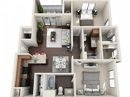 Floor plan B2 Gold