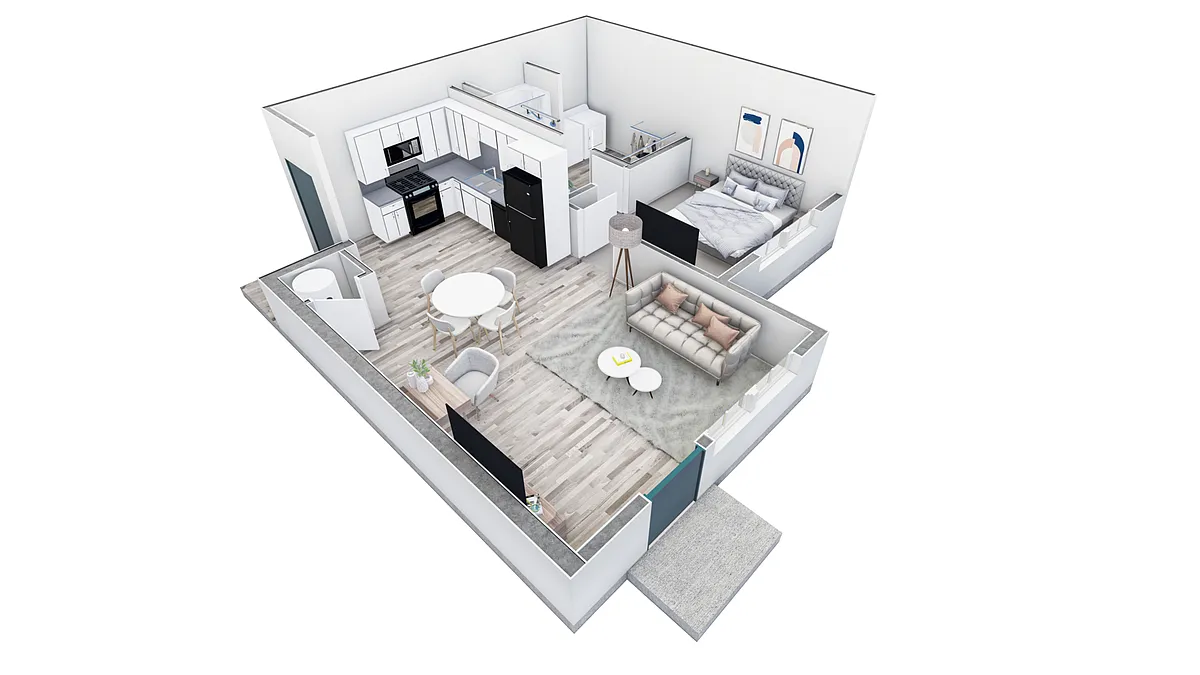 Floor plan 1 BR Premier Retreat Summit