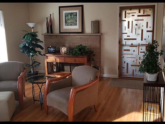 Custom From Door and beautiful hardwood floors