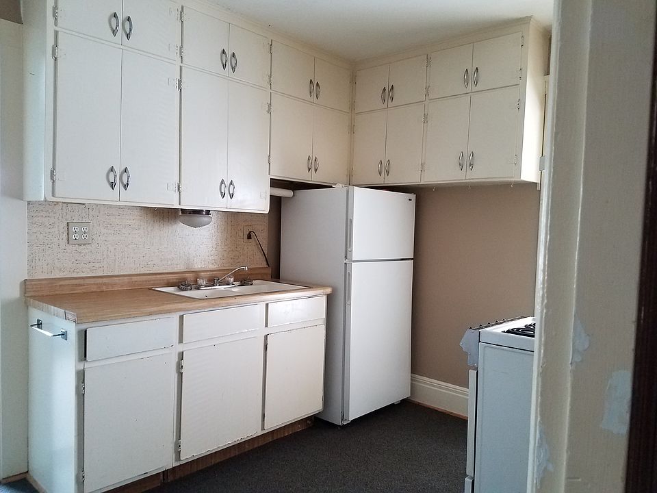 kitchen/ newly faced cupboards.