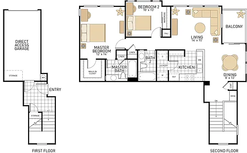 Floor plan Plan B