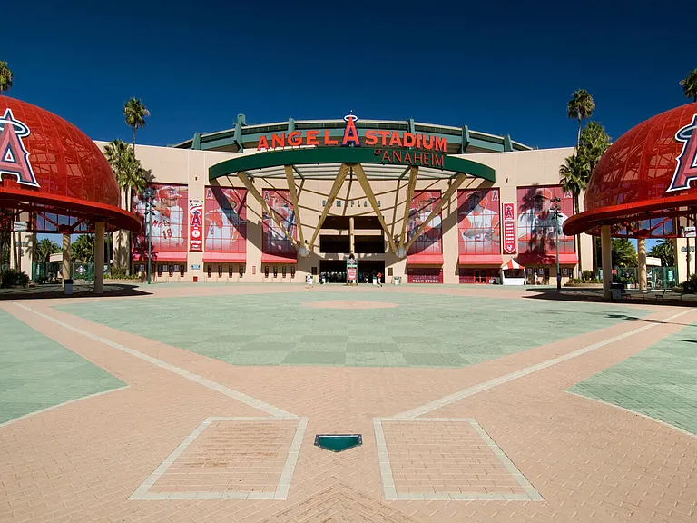 Minutes from the home of the Los Angeles Angels of Anaheim