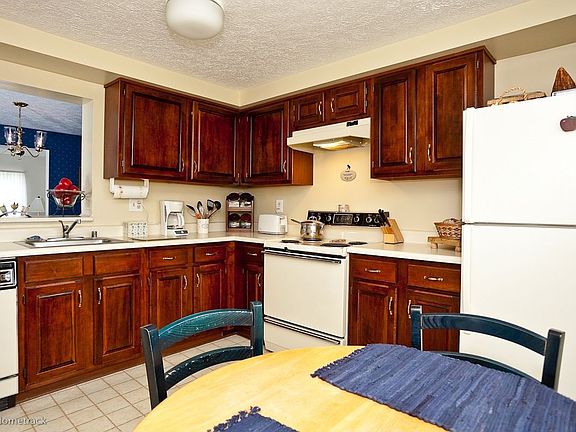 Kitchen with Cherry Cabinetry