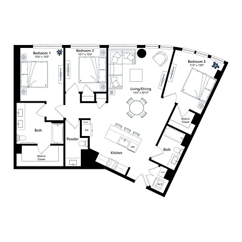 Floor plan C1