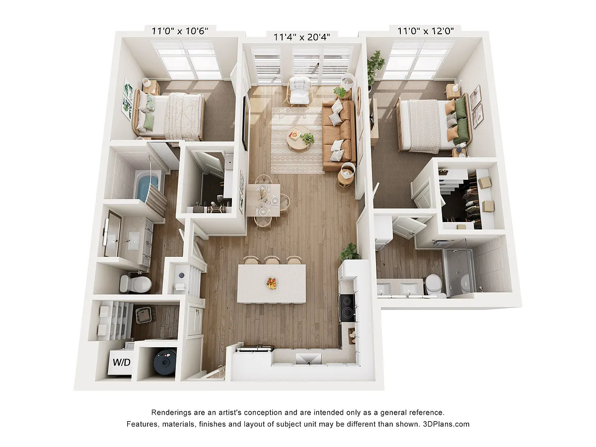 Floor plan B3