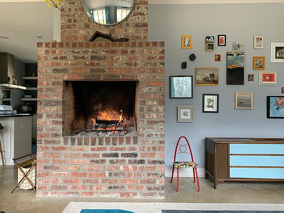 Lovely heightened fire box