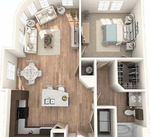 District at Medical Center Apartments — Photo 32