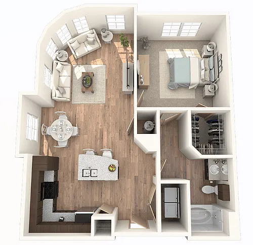 Floor plan A8