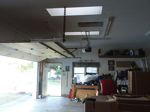 skylights in garage
