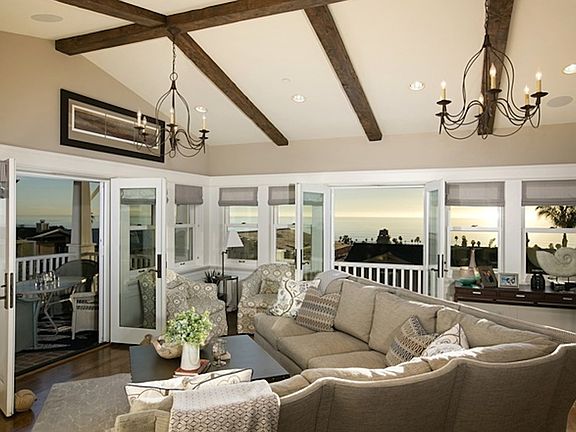 Living room with Ocean View