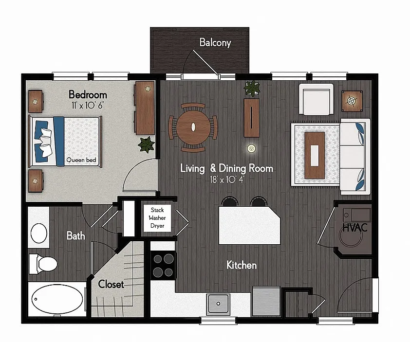 Floor plan Bayliss