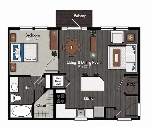 Floor plan Bayliss