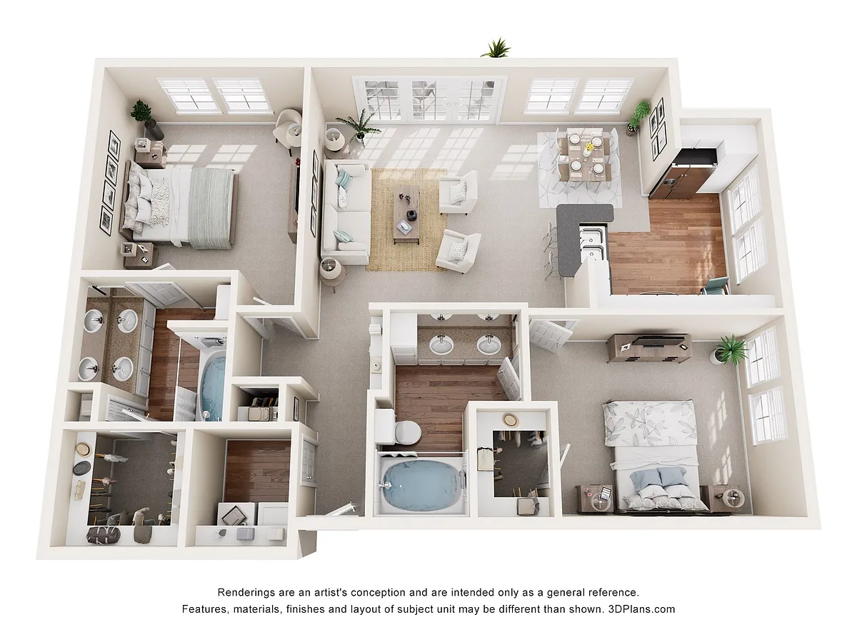Floor plan B4