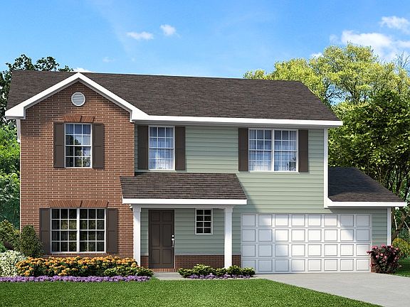 Pamona 2 Car Garage Elevation B - Rendering