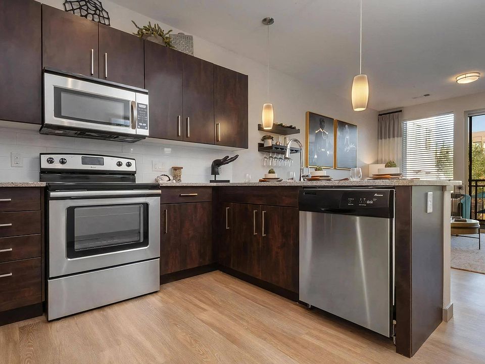 Granite Countertops and Sleek Appliances