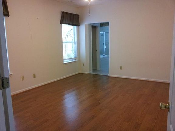 First floor master suite