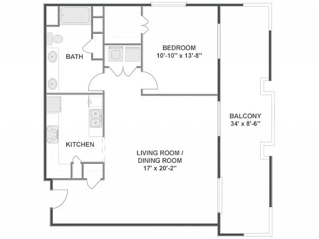Floor plan Brazos