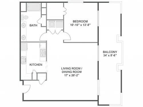 Floor plan Brazos