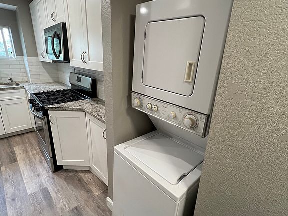In unit washer and dryer