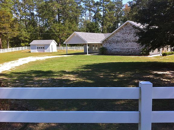 Garage and fenced yard