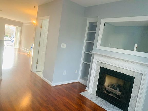 Family room with fireplace