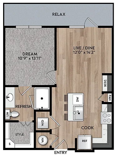 Floor plan A12