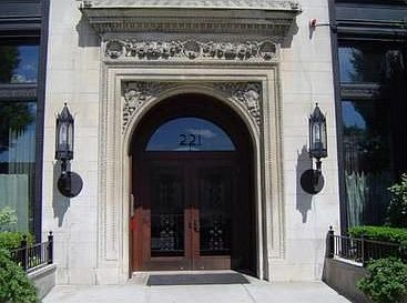 Entrance to the Pope Building
