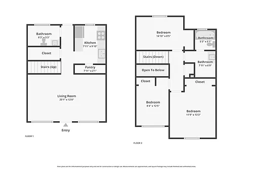 Floor plan 3 Bedroom