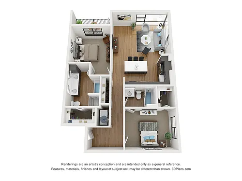 Floor plan B2