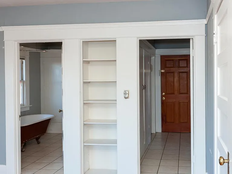 View from Bedroom 2 towards entrance.