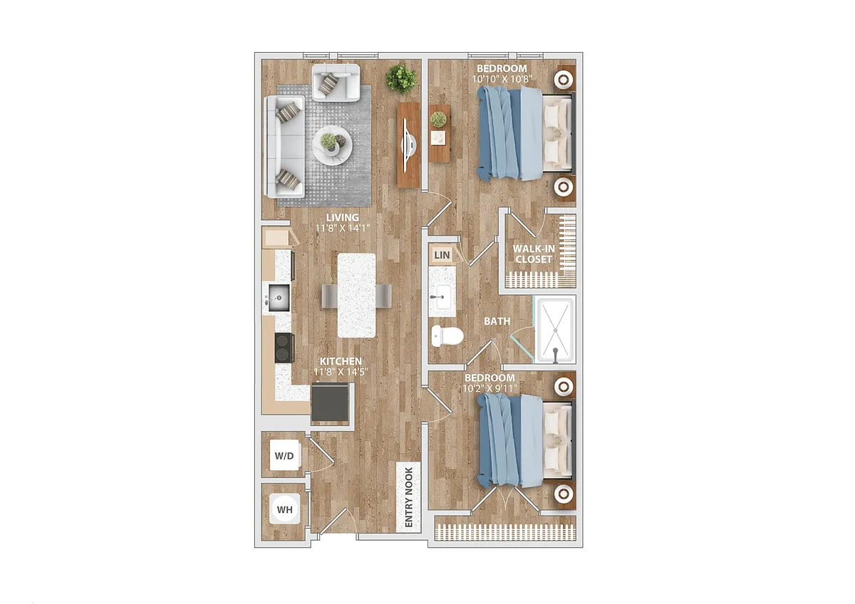Floor plan A14D