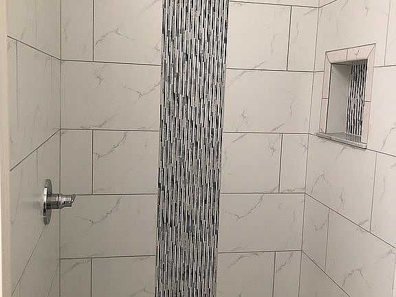 Newer master bath, ceramic