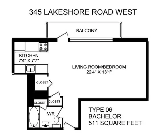 Floor plan Bachelor