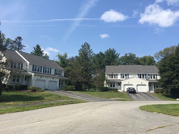 Assabet Drive town homes are at the end of a quiet cul-de-sac.