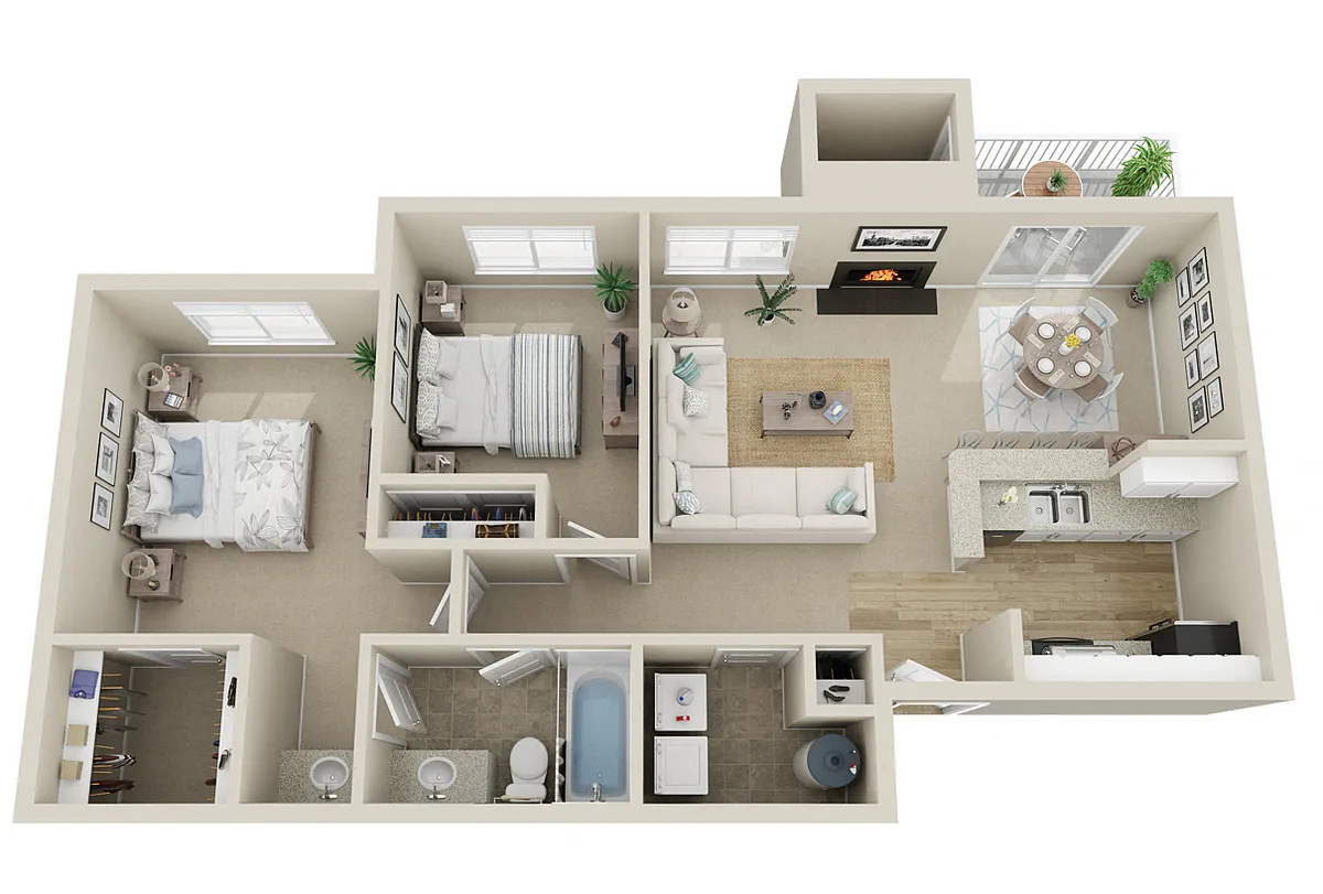 Floor plan Springbrook